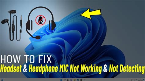 earphones with mic not working on pc|headphones work but not mic.